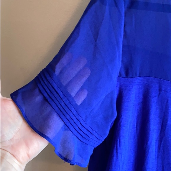 NWT Worthington lightweight cobalt blue top - Picture 3 of 9